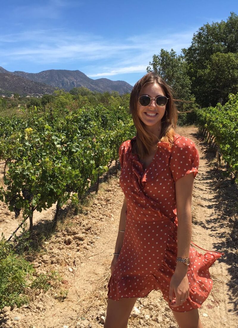 Running around Vineyards in Spain