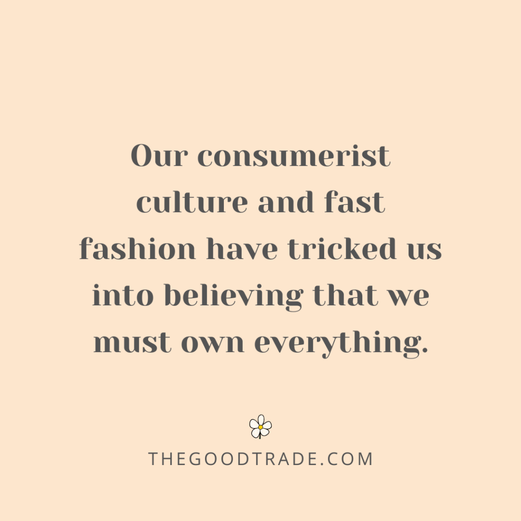 Fast Fashion Quote - Consumerism