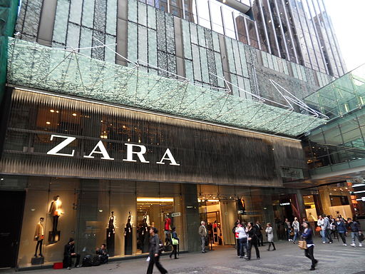 Zara Store in Sydney - Fast Fashion