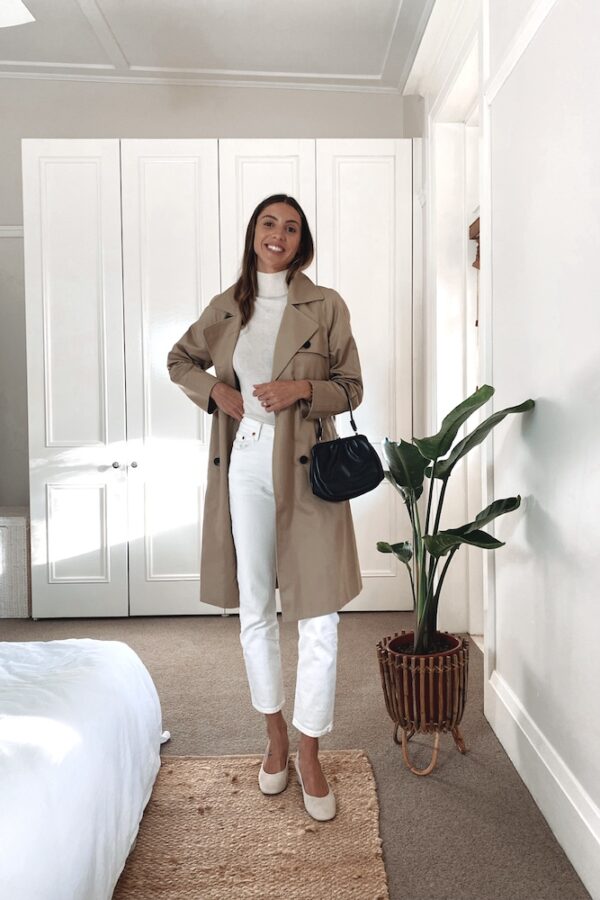 Autumn Capsule Wardrobe Outfit - Trench Coat