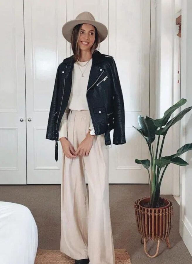 Pleated Wide Leg Trousers in 8 Ways