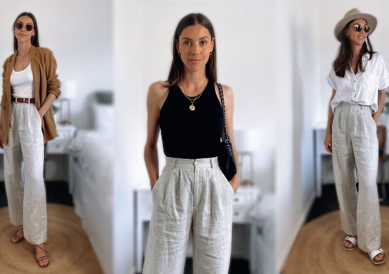 The Perfect Wide Leg Trousers Styled 7 Ways